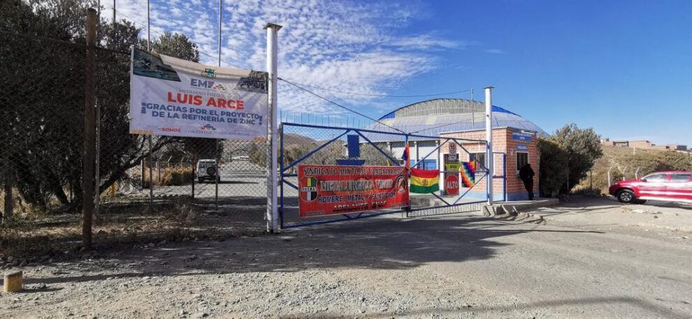 Planta Refinadora de Zinc en Bolivia