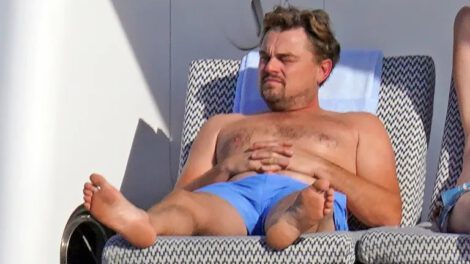 Leonardo DiCaprio disfrutando del sol en Ibiza