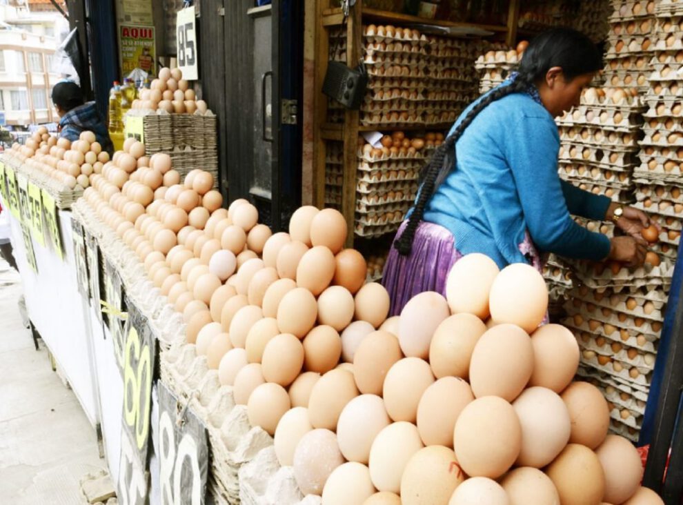 Inflación de 0,57% se debe a la especulación de precios del huevo y pollo