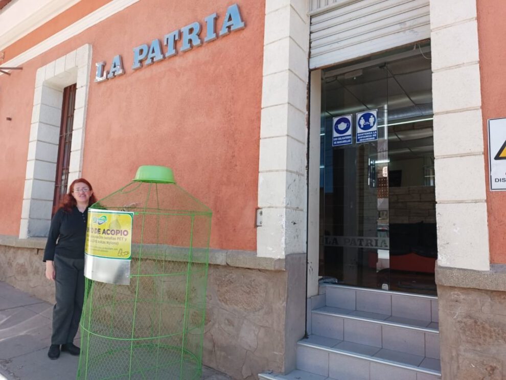 Compromiso ecológico de LA PATRIA con el reciclaje de botellas PET