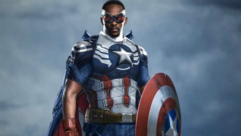 Anthony Mackie, el actual portador del escudo en el MCU