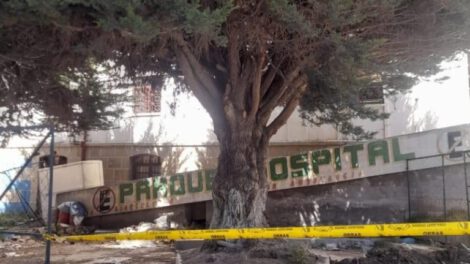 Demolición del Hospital General en Oruro