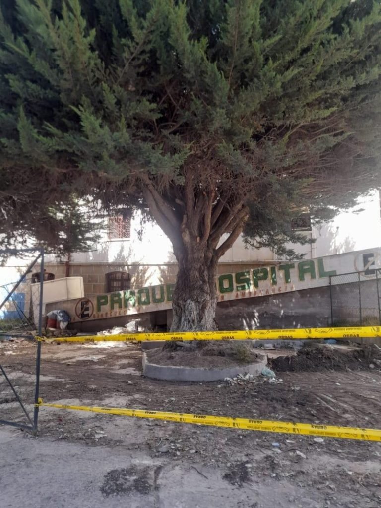 Demolición del Hospital General en Oruro