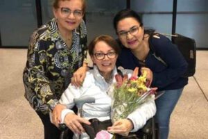 Eidy Roca retorna al país para ayudar a pacientes con ELA