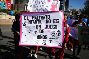 Acciones de protesta contra la impunidad de delitos sexuales contra menores