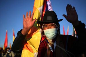 Pampa Aullagas celebrando el Solsticio de Invierno