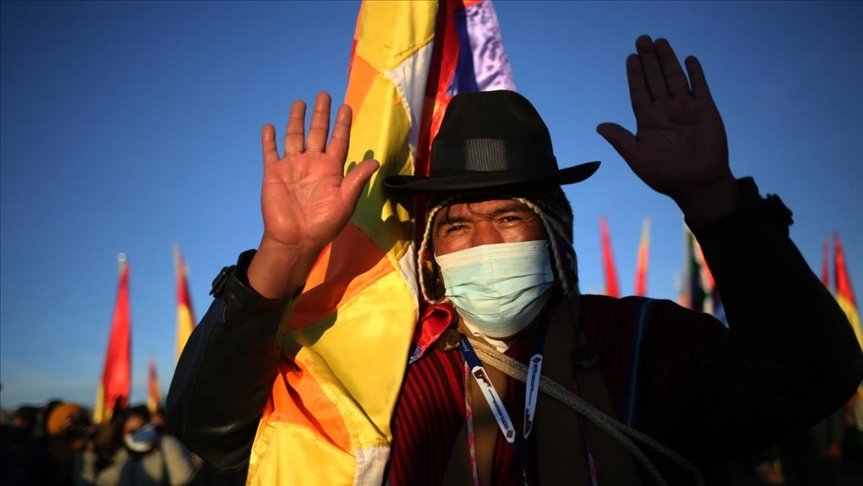 Pampa Aullagas celebrando el Solsticio de Invierno