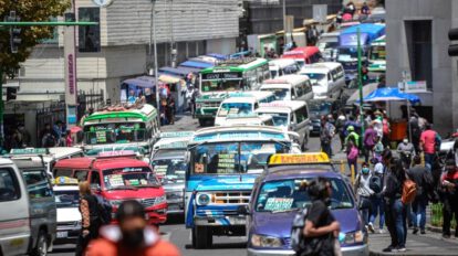 Restricción vehicular en La Paz reduce ingreso de 25.000 autos al centro