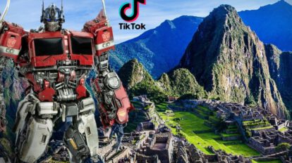 Transformers en TikTok con voz de Optimus Prime
