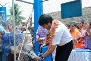 Evo Morales denuncia campaña política de Luis Arce con obras inauguradas