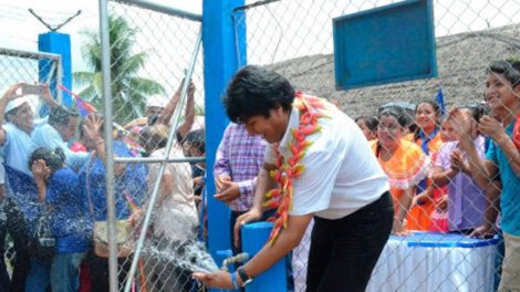 Evo Morales denuncia campaña política de Luis Arce con obras inauguradas