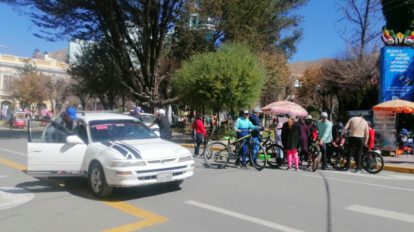Día de la Bicicleta en Oruro