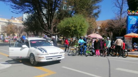 Día de la Bicicleta en Oruro