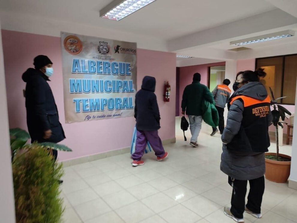 Albergue Temporal de Invierno para personas en situación de calle