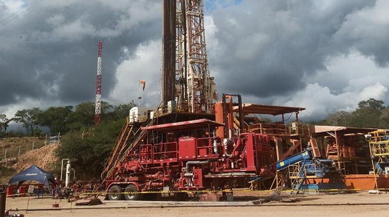 Reservorios de gas natural en el pozo CHE-X9D