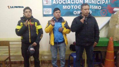 Asociación Municipal de Motociclismo Oruro tiene nuevo presidente, David Maycol Blanco