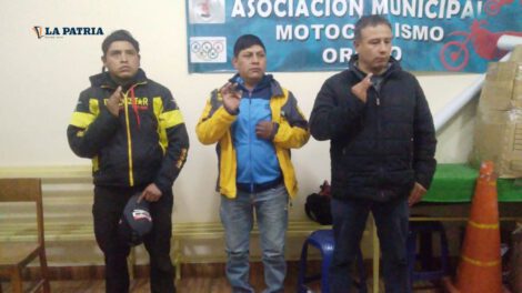 Asociación Municipal de Motociclismo Oruro tiene nuevo presidente, David Maycol Blanco