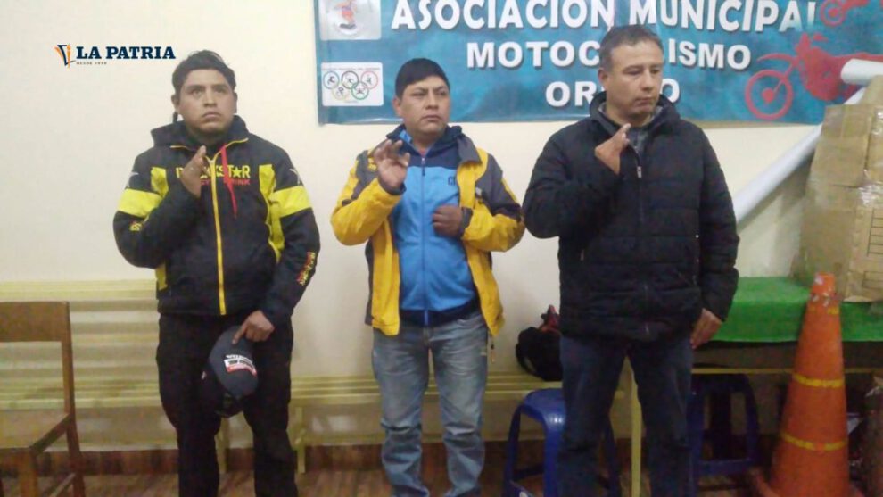 Asociación Municipal de Motociclismo Oruro tiene nuevo presidente, David Maycol Blanco