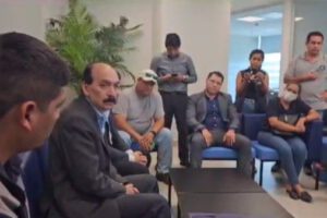 Carlos Colodro solicitó reunión privada con Deisy Choque