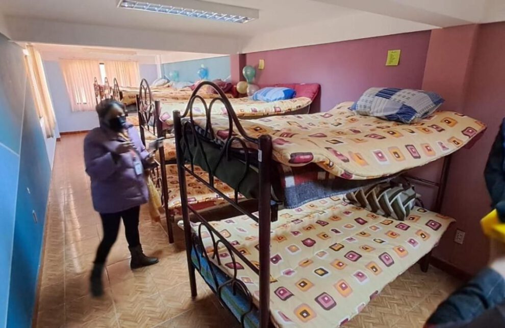 Albergue temporal para personas vulnerables en situación de calle