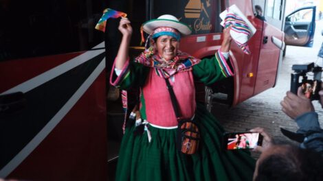 Lidia Patty, exdiputada del MAS, cónsul en Perú