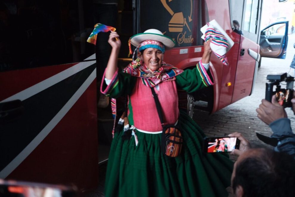 Lidia Patty, exdiputada del MAS, cónsul en Perú