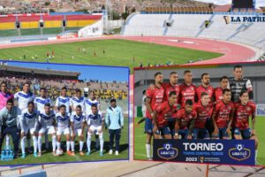 GV San José - Wilstermann en partido amistoso en Oruro