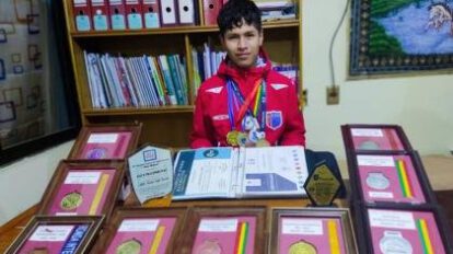 Olimpiada Internacional de Matemáticas representando a Bolivia
