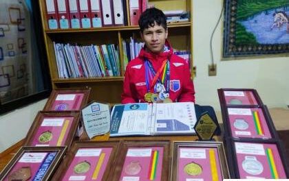 Olimpiada Internacional de Matemáticas representando a Bolivia