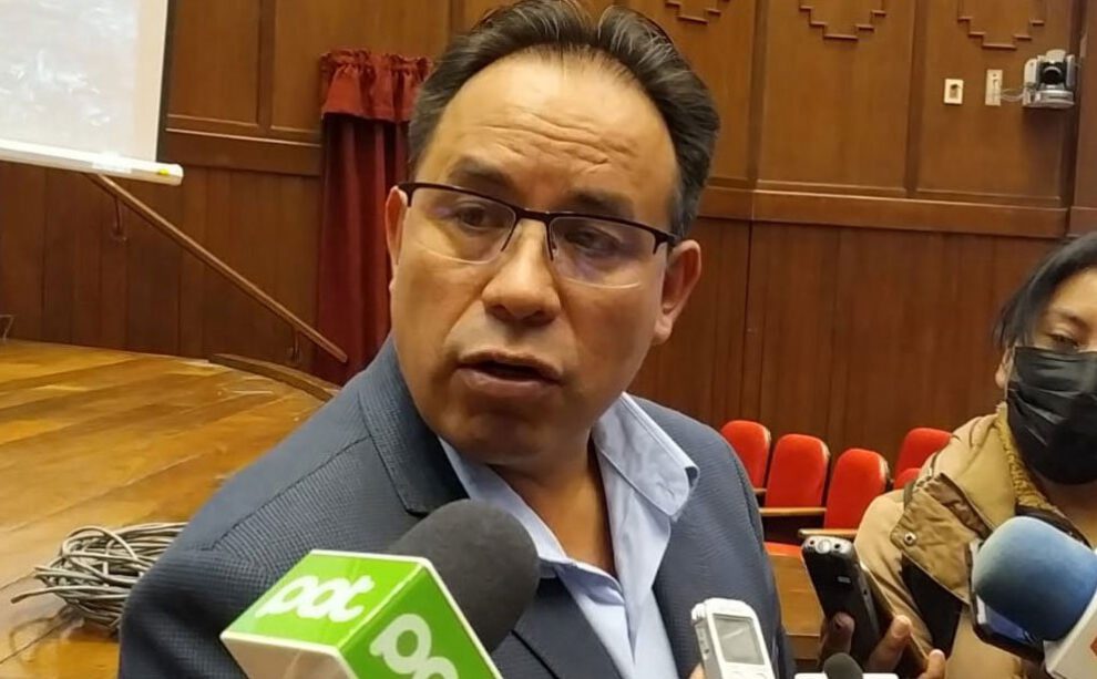 Viceministro de Medio Ambiente Carmelo Valda