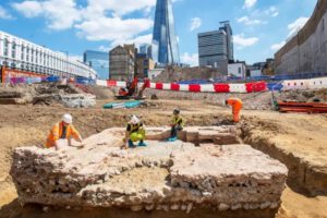 Mausoleo romano descubierto en London Bridge