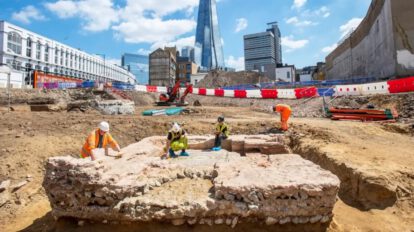 Mausoleo romano descubierto en London Bridge