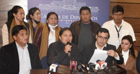 Veto de autoridades en congresos y críticas de Deisy Choque