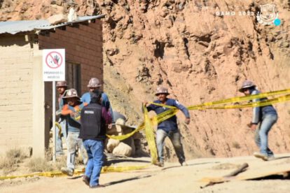 Cooperativa Minera La Luminosa impide colocación de letreros en cerro San Pedro