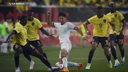 Derrota de Bolivia frente a Ecuador en partido amistoso