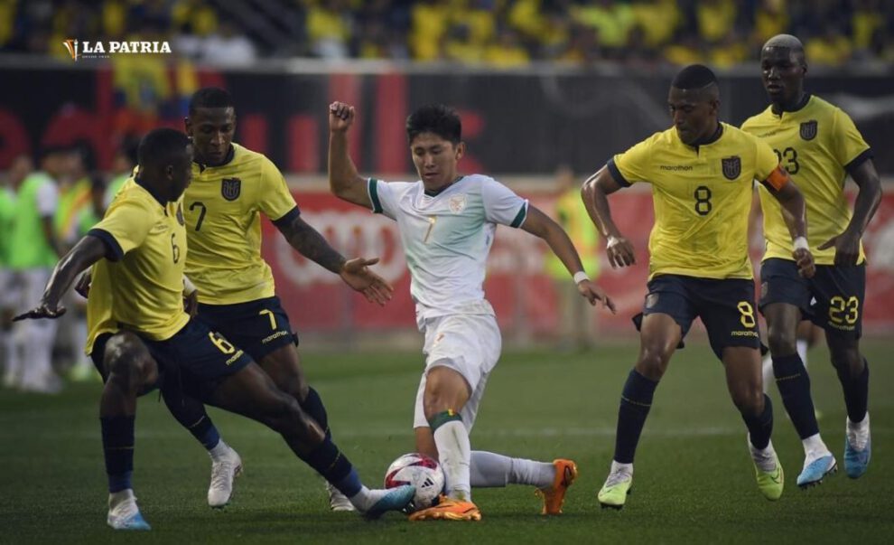 Derrota de Bolivia frente a Ecuador en partido amistoso