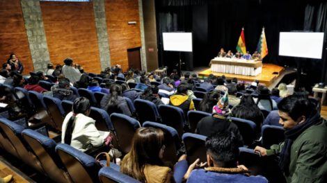 Gabinete ampliado liderado por Luis Arce Catacora