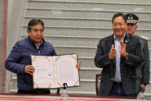 Ley contra la corrupción presentada por Luis Arce