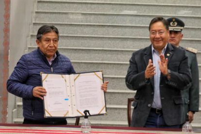 Ley contra la corrupción presentada por Luis Arce