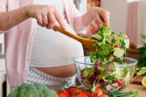 Dieta mediterránea en el embarazo