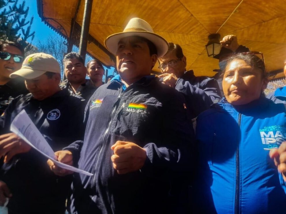 Evo Morales líder político ratificado por MAS-IPSP en Oruro