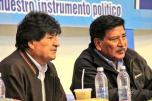 Expulsión de Evo Morales en el MAS