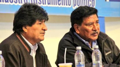 Expulsión de Evo Morales en el MAS