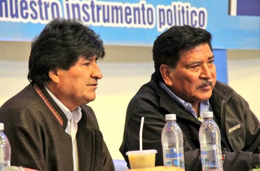 Expulsión de Evo Morales en el MAS