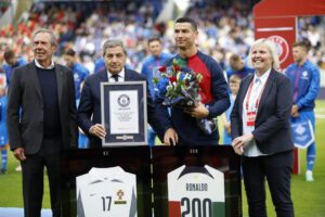 Cristiano Ronaldo marca un nuevo hito en su carrera con la selección portuguesa