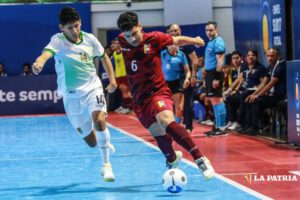 Selección boliviana de futsal en el torneo sudamericano