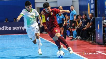 Selección boliviana de futsal en el torneo sudamericano