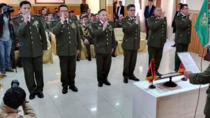 nuevo director de la Felcn en el Comando de la Policía