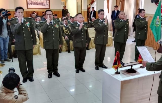 nuevo director de la Felcn en el Comando de la Policía
