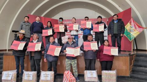 Festival Musical no videntes en Oruro
